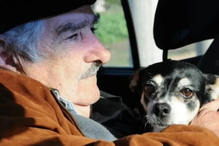 Uruguay’ın Efsanevi Lideri Jose Mujica ve Köpeği Manuela